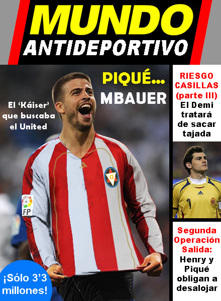 Mundo Antideportivo: fichaje de Piqué