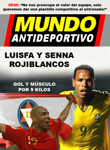 Mundo Antodeportivo: Luisfa y Senna rojiblancos